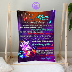 You Will Always Be The Greatest Mom, To My Mom Blanket From Daughter, Blankets For Mothers Day